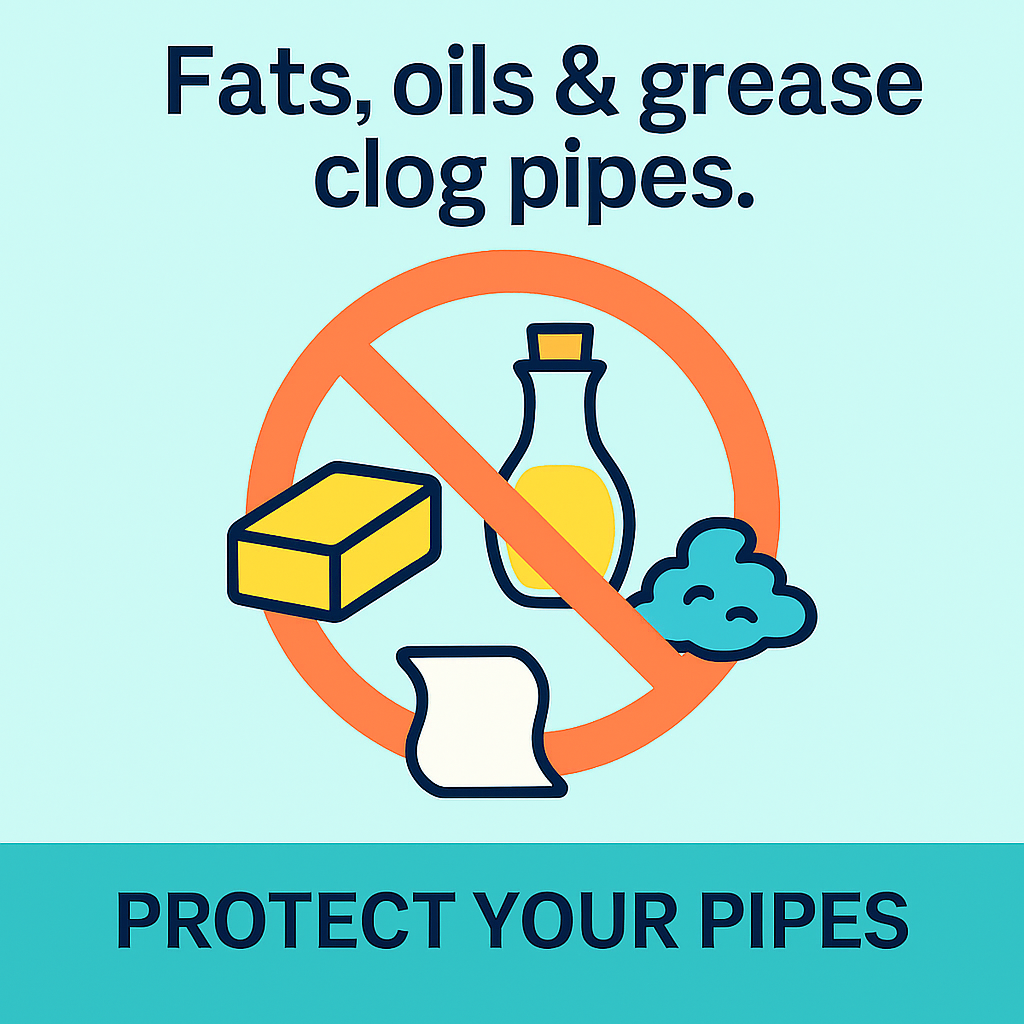 Fats, Oils & Grease (FOG) Warning